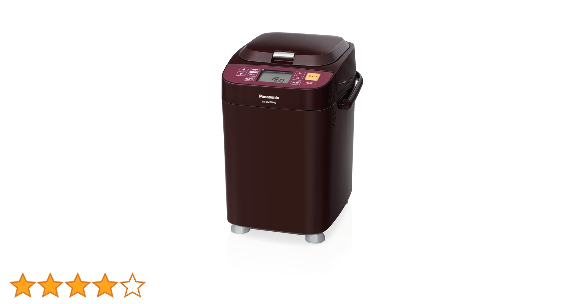 Amazon.co.jp: パナソニック ホームベーカリー 1斤タイプ ブラウン SD